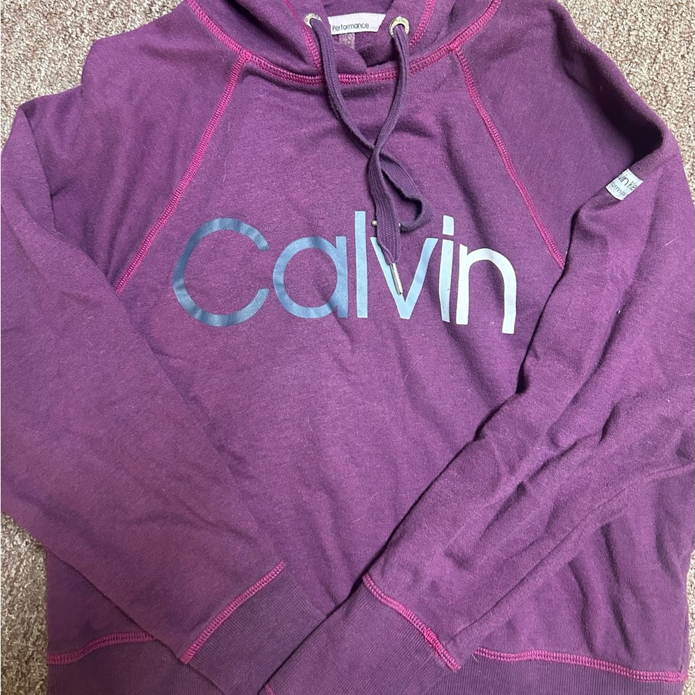 Calvin Klein Performance Purple Hoodie